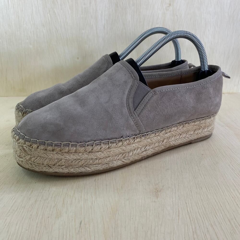 Sam Edelman Womens Carrin Slip On Espadrille Casual Platform Sneaker Shoes 8M